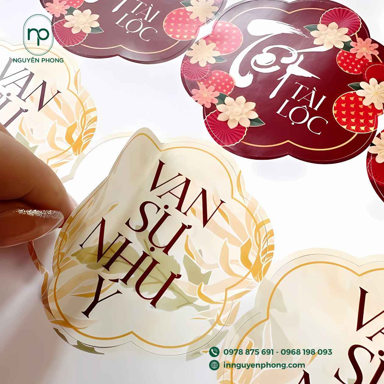 Mẫu lì xì giá rẻ tại xưởng in Nguyên Phong 